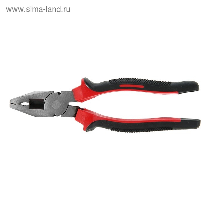 Плоскогубцы комбинированные ЛОМ, шлифованные, двухкомпонентные рукоятки, 200 мм Плоскогубцы комбинированные ЛОМ, шлифованные, двухкомпонентные рукоятки, 200 мм