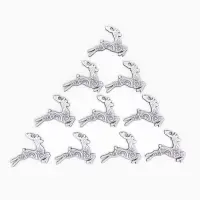 Ёлочная игрушка деревянная &laquo;Новый год: олень&raquo;, набор 10 шт.