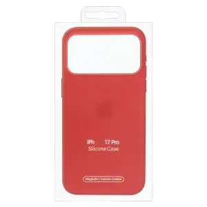 Чехол для iPhone 17 Pro Silicone Case 100% ORG (MagSafe + анимация NFC Clear) c LOGO Terra Cotta