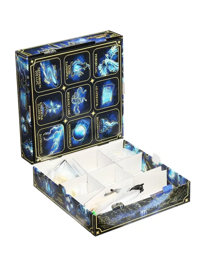 ЭВРИКИ Набор для опытов "Волшебные опыты", адвент-календарь