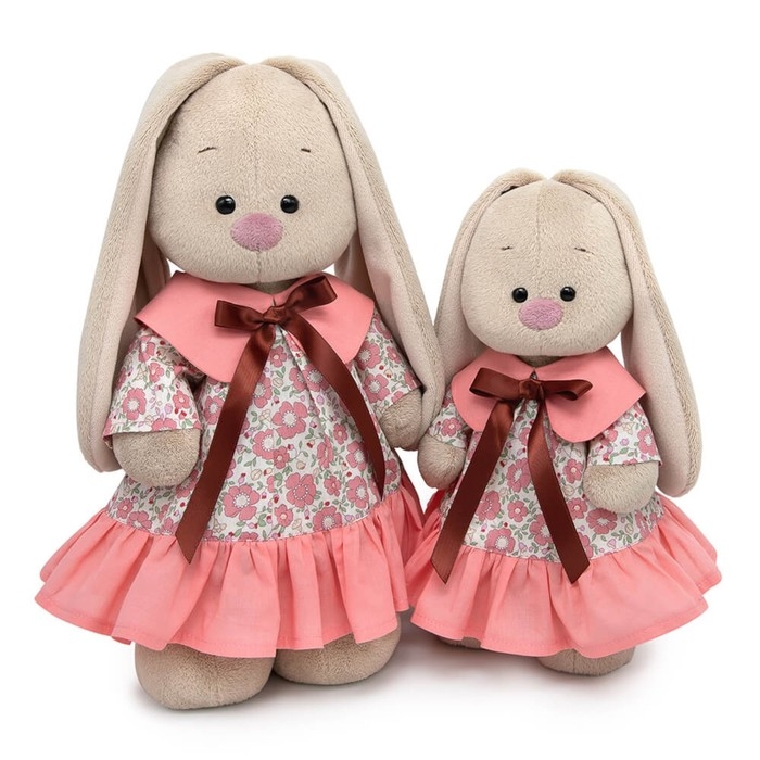 Мягкая игрушка «Зайка Ми», в платье с цветами, 25 см Мягкая игрушка «Зайка Ми», в платье с цветами, 25 см