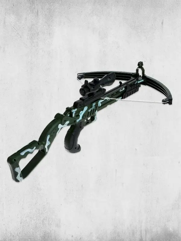 Арбалет &laquo;Стингер&raquo;, с лазерным прицелом, прикладом, колчаном, мишенью