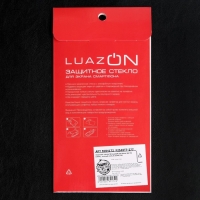 Защитное стекло 9D Luazon для Honor 8A/Y6 (2019), полный клей, 0.33 мм, 9Н, черное