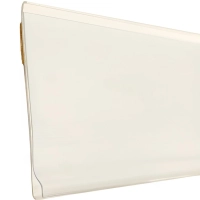 Ценникодержатель полочный DBR39 1250мм, белый 50 шт/уп