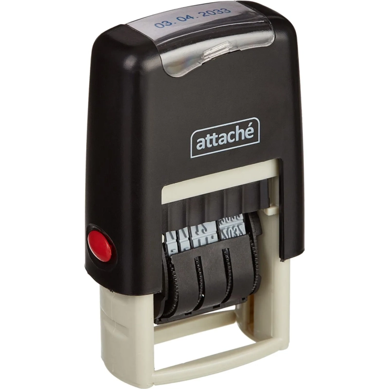 Датер автоматический мини Attache 3 мм месяц цифрами 7810