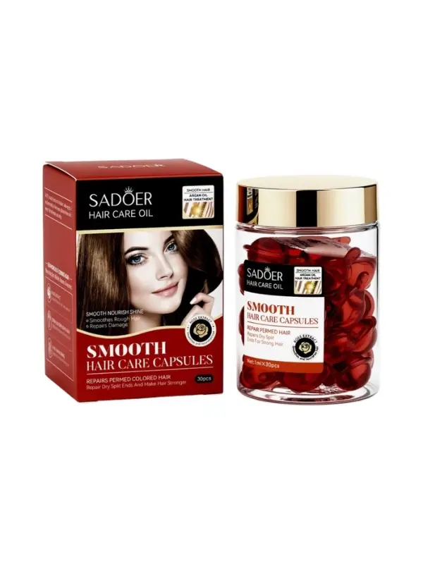 Масло для волос в капсулах, восстанавливающее, с экстрактом розы, 1 мл &times; 30 шт.