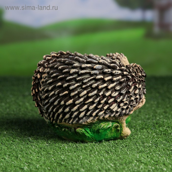 Фигурное кашпо Фигурное кашпо "Ежики" 17х13см