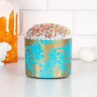 Форма бумажная для кулича «Сказочный лес», 11×8.5 см, МИКС