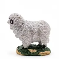 Фигурка декоративная &laquo;Барашек на полянке&raquo;, 6.5&times;4&times;6 см, полистоун