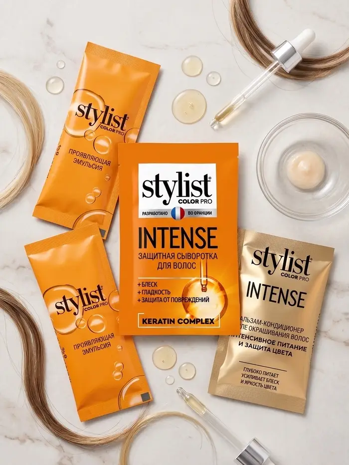 Крем-краска для волос серии STYLIST COLOR PRO INTENSE тон 4.3 Шоколад 118 мл