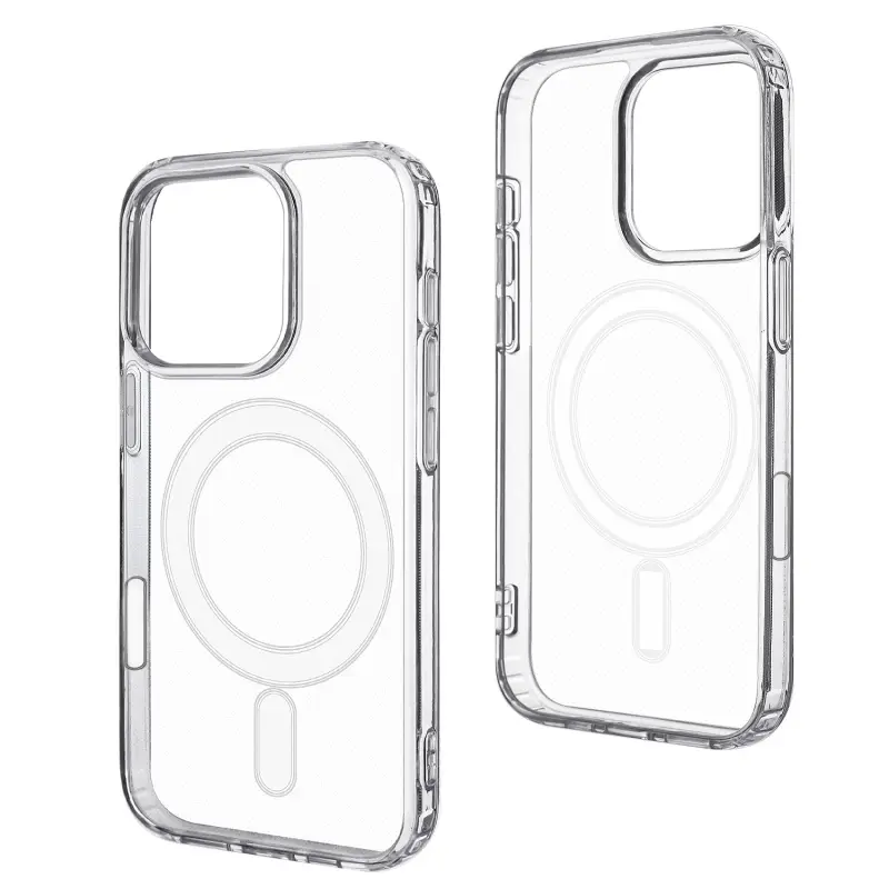 Чехол для iPhone 16 Pro Max Clear Case (MagSafe) в пакетике