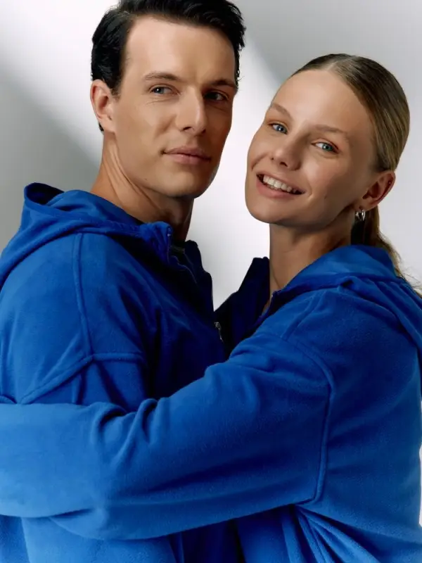 Анорак флисовый унисекс Fliska, ярко-синий, размер XS/S Анорак флисовый унисекс Fliska, ярко-синий, размер XS/S