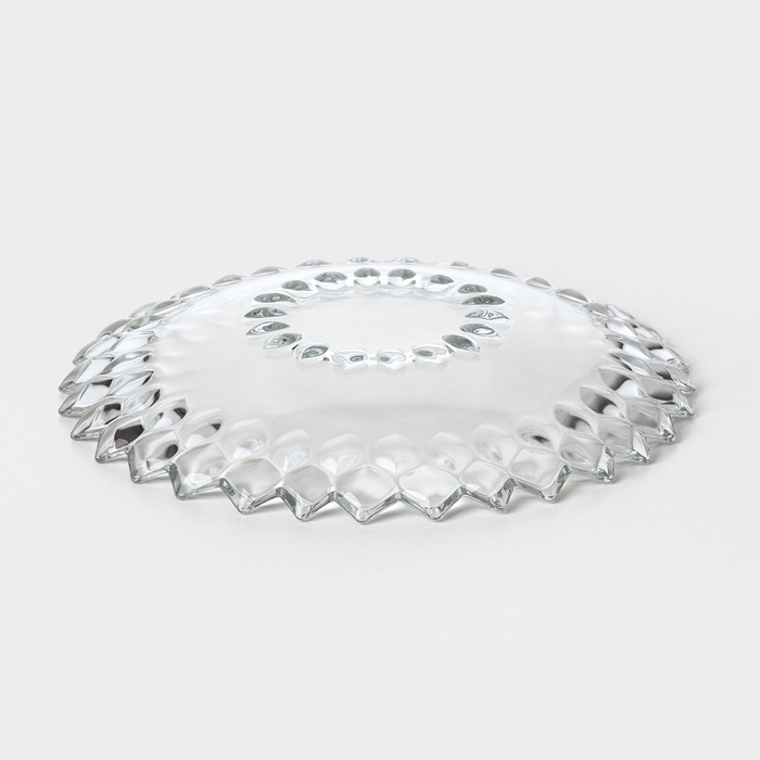 Тарелка стеклянная YAGHOUT, d=32 см