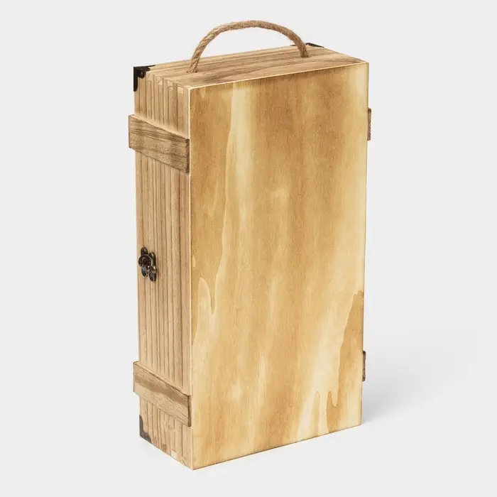 Ящик для хранения вина Доляна &laquo;Ливорно&raquo;, 35&times;20 см, на 2 бутылки