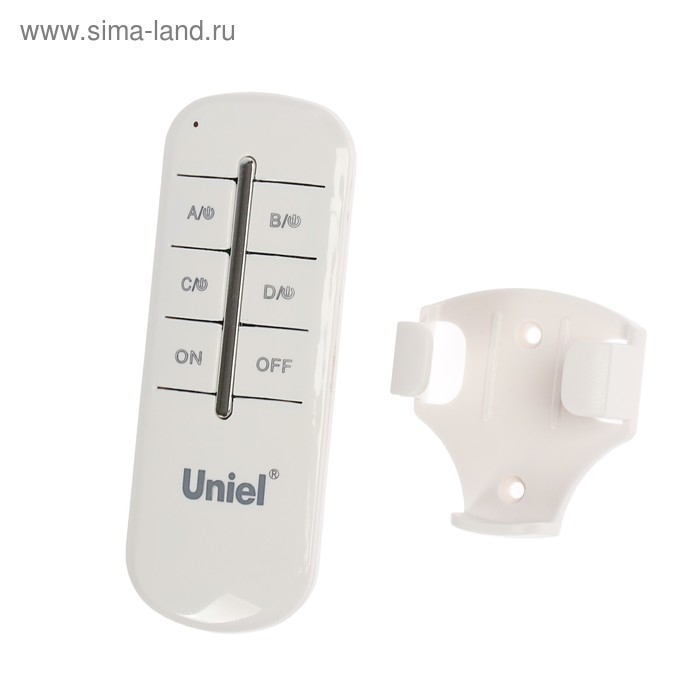 Пульт управления светом Uniel UCH-P005-G4-1000W-30M, 4 канала х 1000 Вт, радиус действия 30м Пульт управления светом Uniel UCH-P005-G4-1000W-30M, 4 канала х 1000 Вт, радиус действия 30м