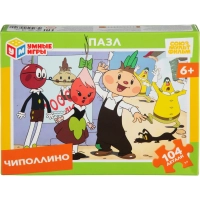 Пазл puzzle 104 детали Чиполлино, 4630395046190