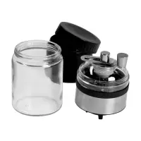 Кофемолка Sakura SA-6164, 3 в 1, мельница, стеклянная ёмкость для хранения, стакан для кофе Кофемолка Sakura SA-6164, 3 в 1, мельница, стеклянная ёмкость для хранения, стакан для кофе