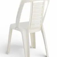 Стул садовый Decorona DeRiviera, 49.5&times;50&times;88 см, пластиковый, белый