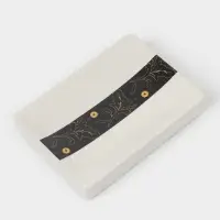 Аксессуары для ванной &laquo;Золотой лист&raquo;, 4 предмета: дозатор 250 мл, мыльница, 2 стакана, белые