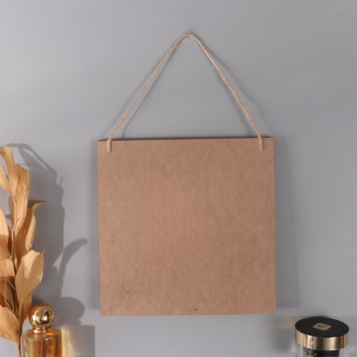 Крючки декоративные дерево Крючки декоративные дерево "Ветки монстеры и две вазы" 2,5х20х20 см