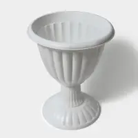 Вазон для цветов &laquo;Жасмин&raquo;, 12 л, d=37 см, h=46 см, белый