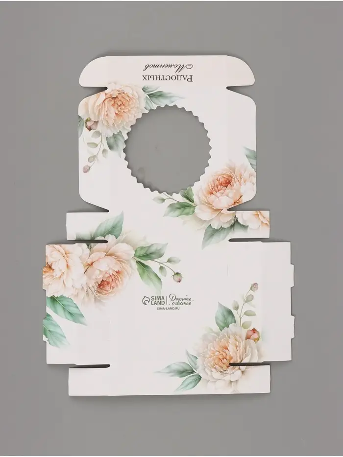 Коробка подарочная самосборная с окном &laquo;Счастливых моментов&raquo;, 11.5&times;11.5&times;3 см