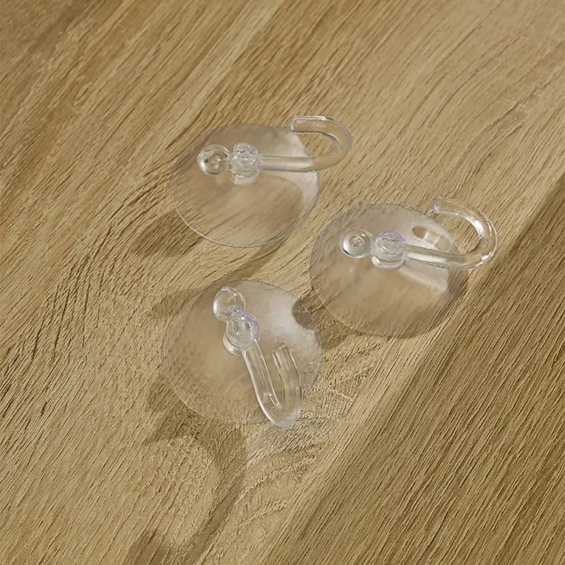 VETTA Набор крючков на присоске, прозрачные, 3шт, WF-058