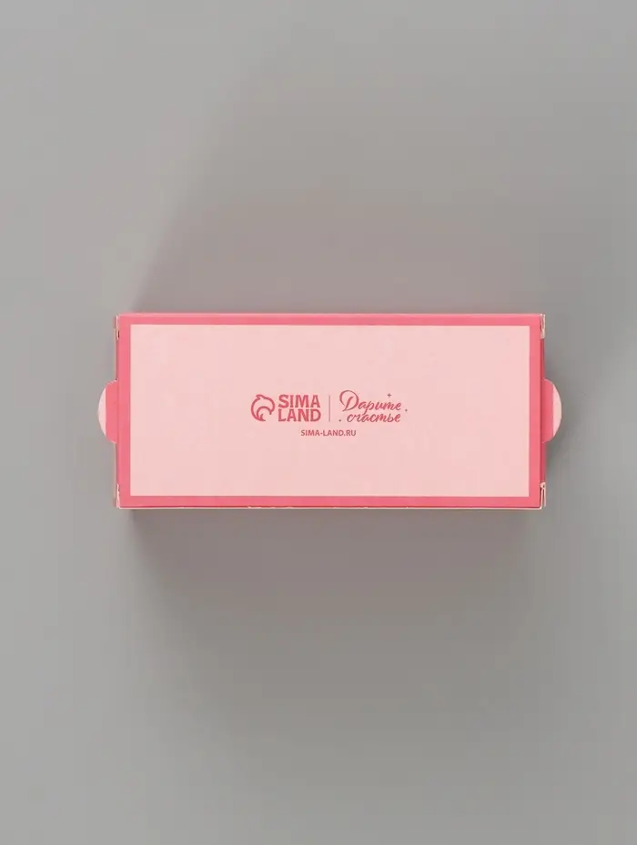 Коробка подарочная с окном &laquo;Подарок&raquo;, 12&times;5.5&times;5.5 см, самосборная