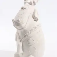 Копилка для денег &laquo;Коза-Дереза&raquo;, неокрашенная, 12.5&times;11&times;25 см, белая