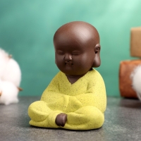 Фигурка "Будда", 7х5 см, зеленая