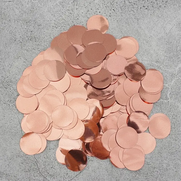 Наполнитель для шаров &laquo;Конфетти круг&raquo;, d=1.5 см, 10 г