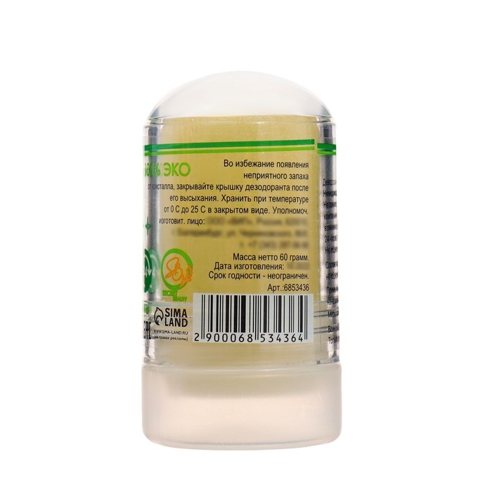 Минеральный дезодорант «Алоэ Вера», 60 г Минеральный дезодорант «Алоэ Вера», 60 г