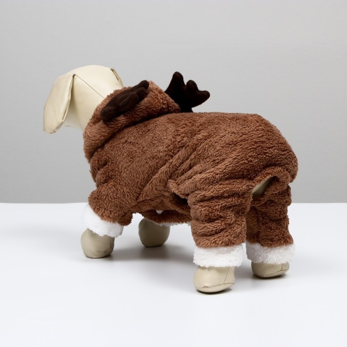 Новогодний костюм  Новогодний костюм "Олень", XL (ДС 35, ОГ 47 см), коричневый