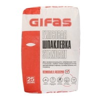 Шпаклевка гипсовая GIFAS STANDART 25кг