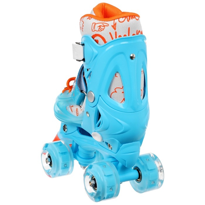 Роликовые кроссовки раздвижные, р. 35-38, колёса световые PU Роликовые кроссовки раздвижные, р. 35-38, колёса световые PU