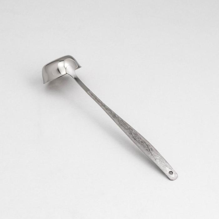 Половник для компота «Уралочка», d=6,2 см, толщина 2 мм, длина 26,5 см, упрощённая обработка Половник для компота «Уралочка», d=6,2 см, толщина 2 мм, длина 26,5 см, упрощённая обработка