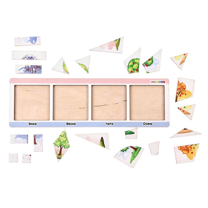 Головоломка для малышей «Времена года»