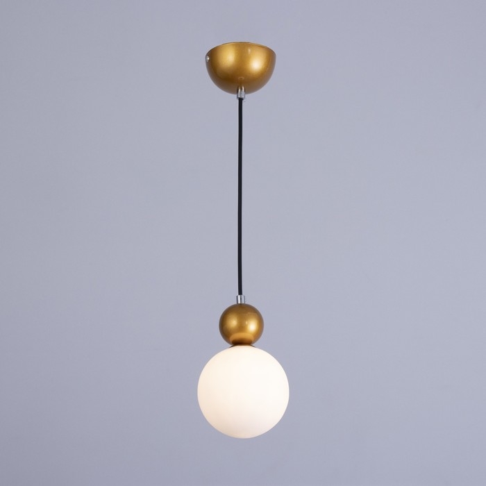 Светильник Светильник "Алва" G9 40Вт золотой 12х12х18-118 см