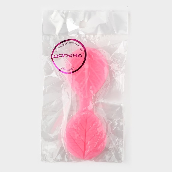 Молд Доляна «Листочек», силикон, 9,5×3,5 см, цвет МИКС Молд Доляна «Листочек», силикон, 9,5×3,5 см, цвет МИКС