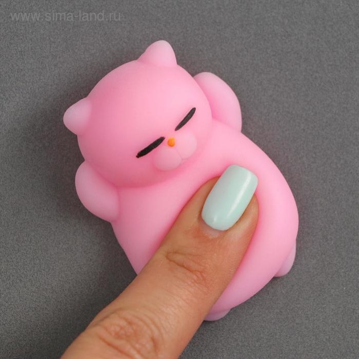 Мялка-антистресс «Кошечка», цвет светло-розовый Мялка-антистресс «Кошечка», цвет светло-розовый