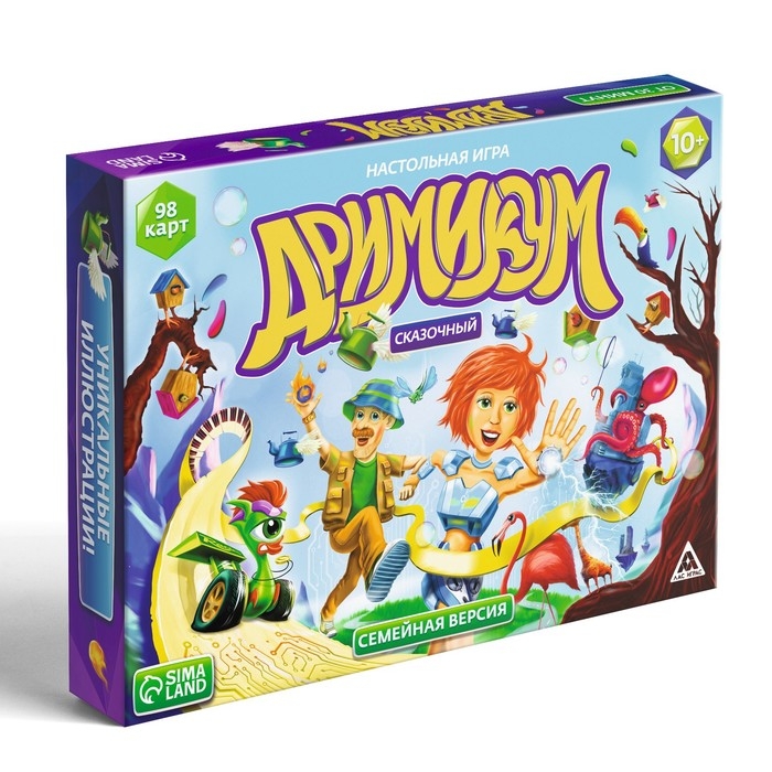 Настольная игра на асоциации и воображение «Дримикум. Сказочный», 98 карт, 10+ Настольная игра на асоциации и воображение «Дримикум. Сказочный», 98 карт, 10+