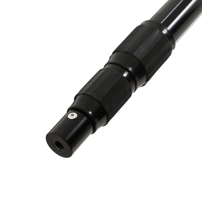 Подсачник складной телескопический П-02, усиленный, 210 см, круглый обод 35 см, капрон Подсачник складной телескопический П-02, усиленный, 210 см, круглый обод 35 см, капрон