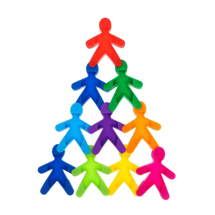 Конструктор обучающий «Забавные человечки» Конструктор обучающий «Забавные человечки»