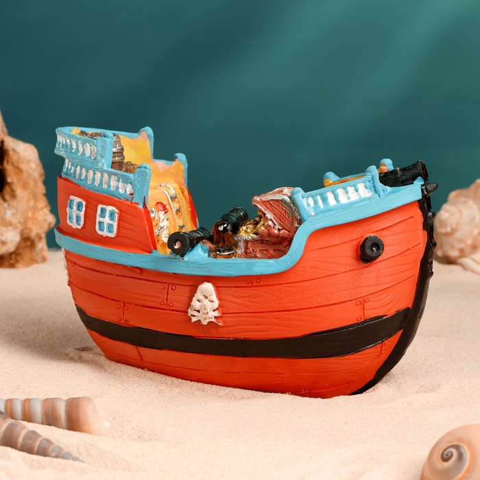 Корабль сувенирный  Корабль сувенирный "Пиратское судно" 16*9*10см