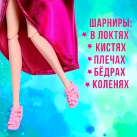 Кукла-модель в вечернем платье, МИКС