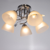 Люстра 2024/5 E27 60Вт хром 52х52х25 см BayerLux