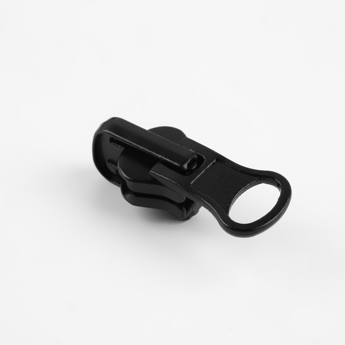 Бегунок автоматический реверсивный для молнии «Трактор», №8, 10 шт, цвет чёрный Бегунок автоматический реверсивный для молнии «Трактор», №8, 10 шт, цвет чёрный