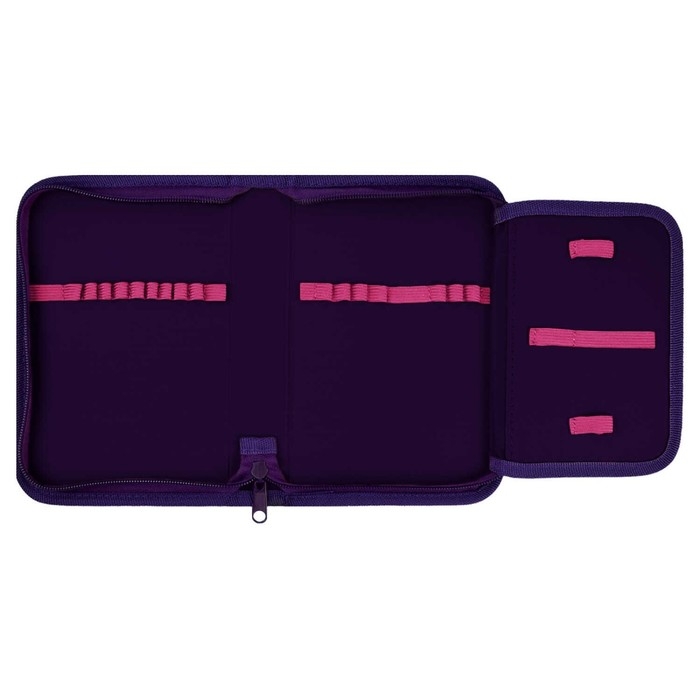 Пенал 1 секция, 133 х 200 х 35 мм, текстильный, Феникс Пенал 1 секция, 133 х 200 х 35 мм, текстильный, Феникс "Волшебный кот" 65663