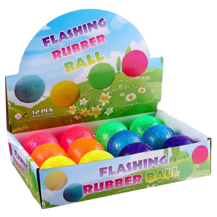 Мяч световой «Шарик», цвета МИКС Мяч световой «Шарик», цвета МИКС