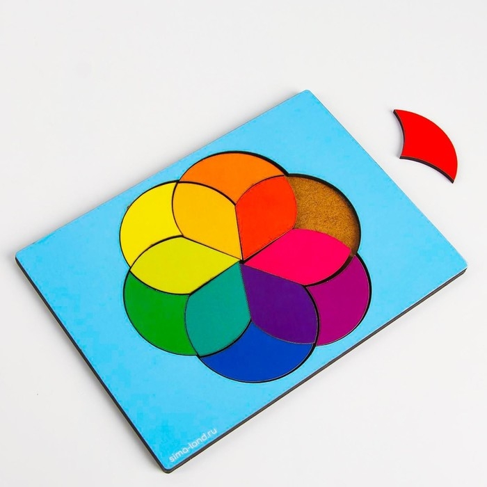 Головоломка «Колористический круг» Головоломка «Колористический круг»